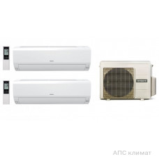 Комплект мульти сплит-система Hitachi Multizone Premium R32 RAM-33NP2E&RAK-15QPE&RAK-18RPE