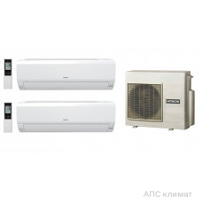 Комплект мульти сплит-система Hitachi Multizone Premium 4xRAK-35RPE R32 RAM-110NP5E&RAK-35RPE
