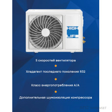 Кондиционер HighLife Comfort Class ACHL-07CC-CHDV02S